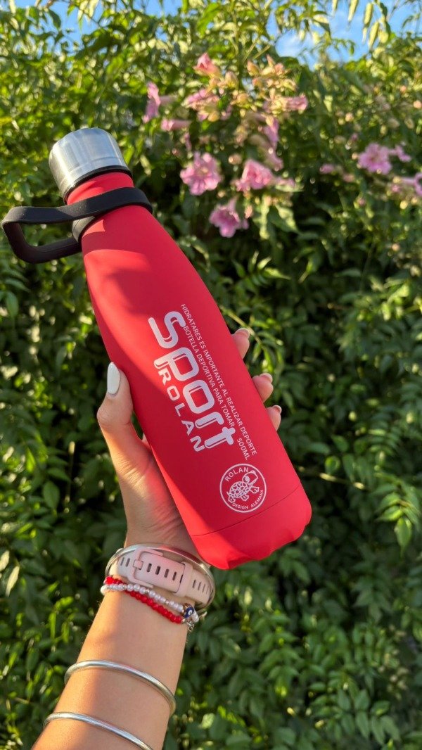 Producto - Botella térmica acero inoxidable 500 ml. color roja