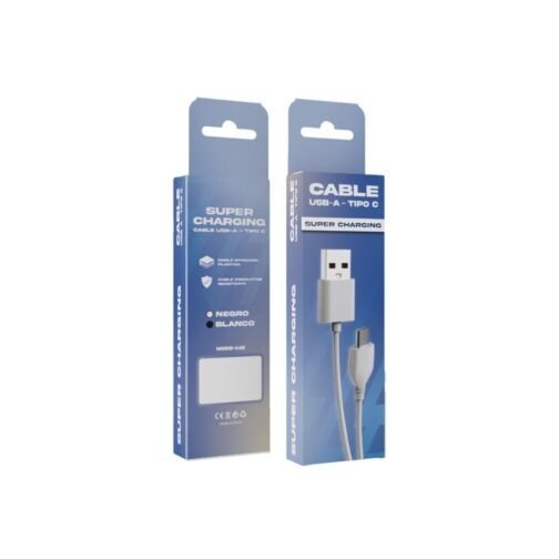 Producto - CABLE USB TIPO C MODS-142 - STOCK - BLANCO