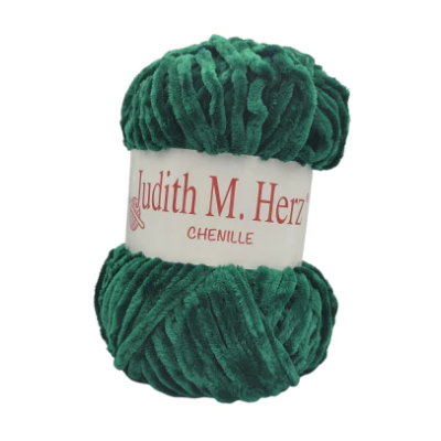 Producto - Chenille Judith Herz color verde botella