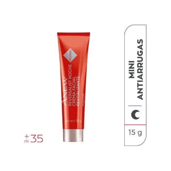 Producto - Mini Crema Facial Antiarrugas de Noche - Avon Anew Reversalist