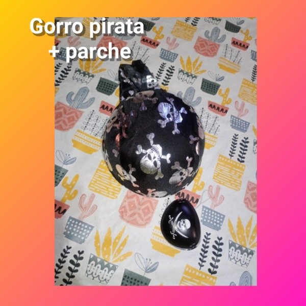 Producto - Gorro pirata+ parche