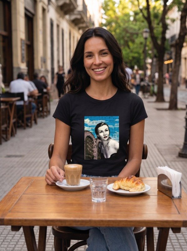 Producto - Remera Tita del Abasto - Negra - 4