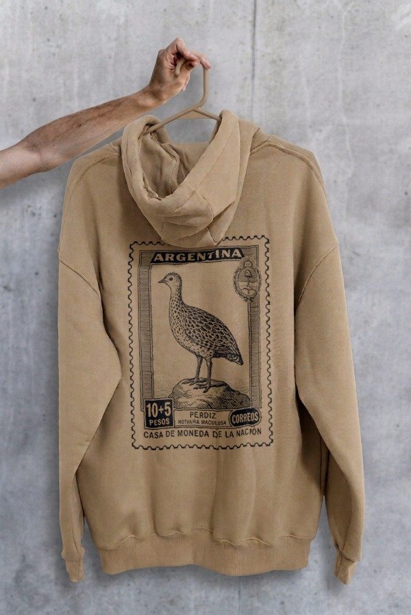 Producto - Buzo canguro oversize Estampilla dorso - 0