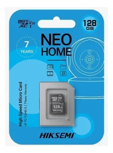 Producto - Memoria Micro SD 128GB HIKSEMI NEO HOME 92MB/s