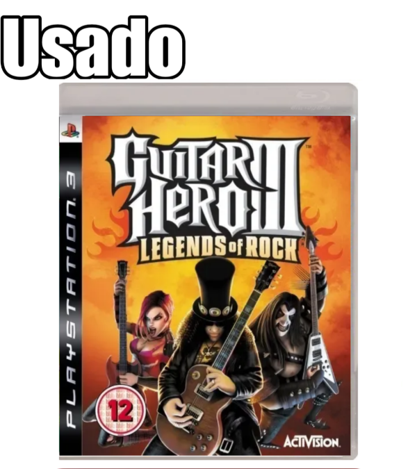 Producto - Guitar Hero 3 Legends Of Rock Juego Usado Físico PS3