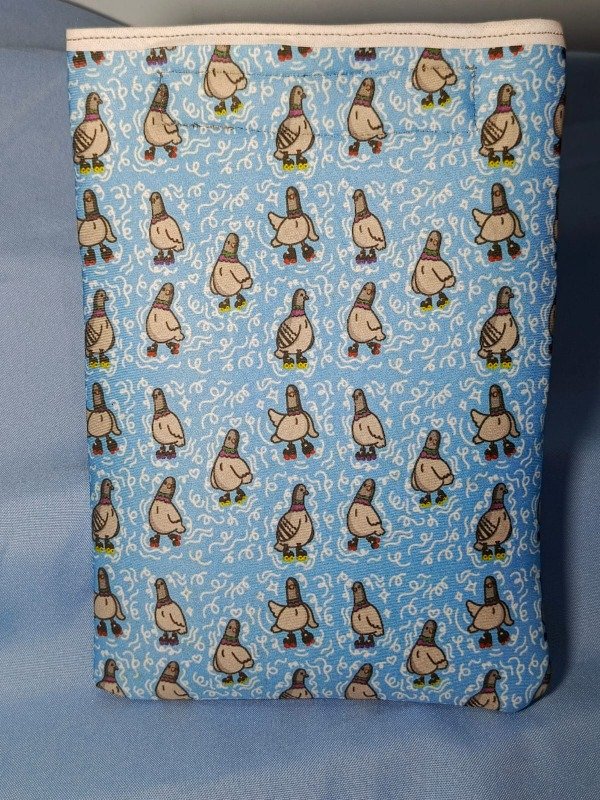 Producto - Funda palomas celeste