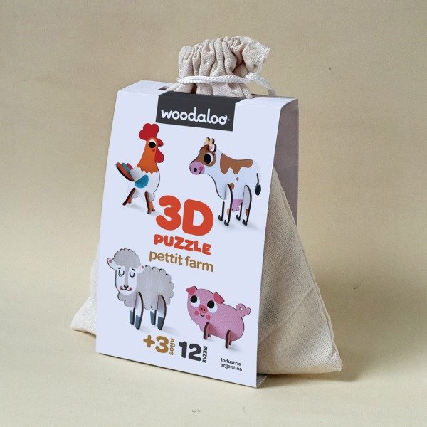 Producto - Puzzle 3D Pettit Farm
