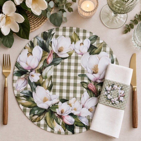 Producto - Set Platos De Sitio Papel + Porta Servilletas X 24 - 11