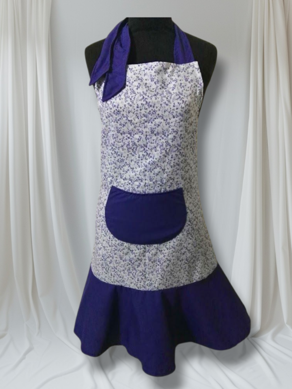 Producto - Delantal de Diseño Sofia Liberty Violeta