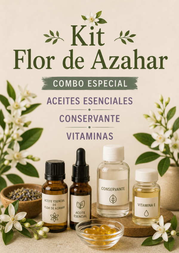 Producto - KIT ACEITES ESENCIALES, CONSERVANTE Y VITAMINA