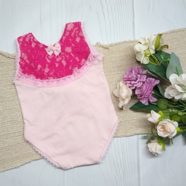Producto - Body Rosa/fucsia sin mangs
