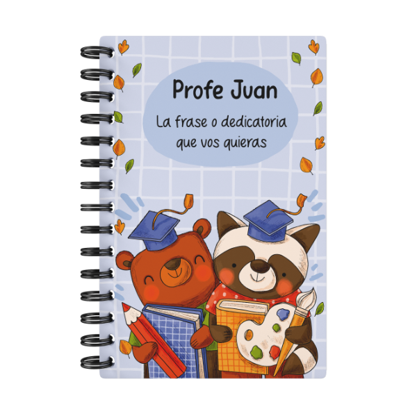 Producto - Cuaderno día del maestro animalitos