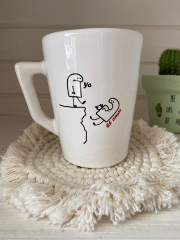 Producto - Taza flork el amor cayendo