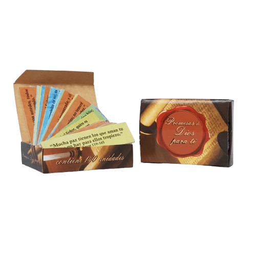 Producto - PROMESAS DE DIOS CAJA CARTULINA