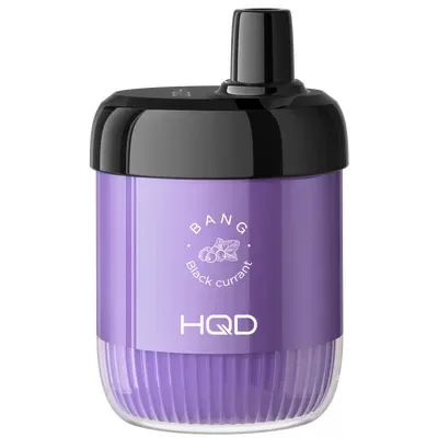 Producto - (POD DESCARTABLE) HQD BANG 5000 - 20MG - BLACKCURRANT