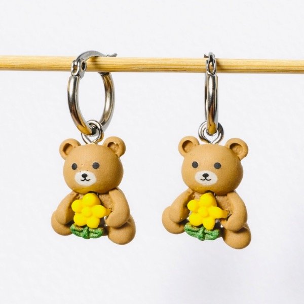 Producto - Aro Oso con Flor