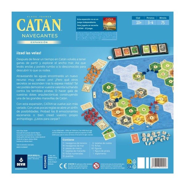 Producto - Catan Expansion Navegantes - 1