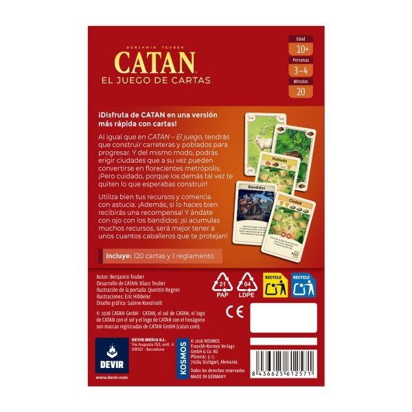Producto - Catan: El Juego de Cartas - 1