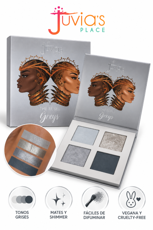 Producto - Juvias Place - Paleta Sombras The Rebel Greys - 0