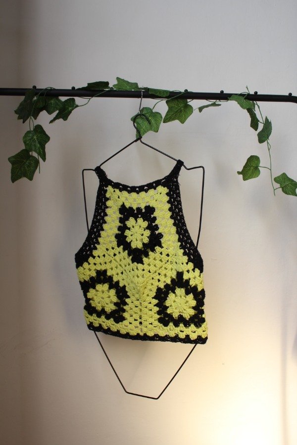 Producto - Musculosa tejida lima