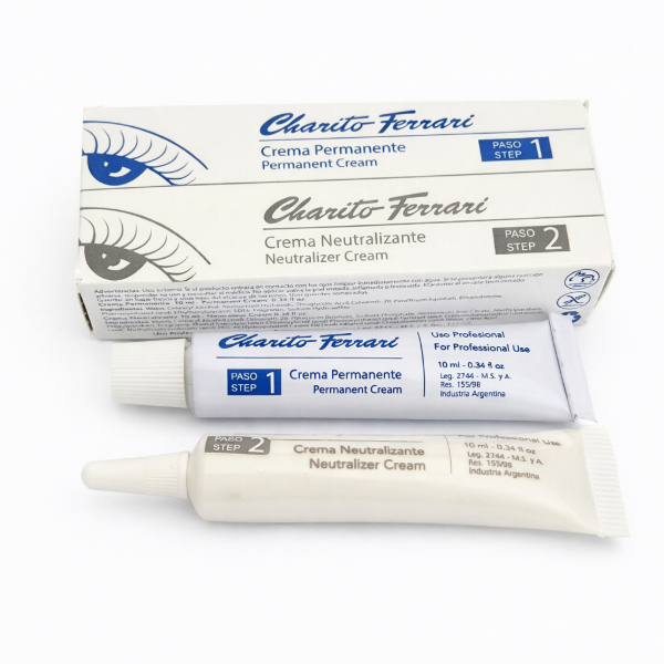 Producto - paso 1+2 CHARITO FERRARI -MINI KIT PERMANENTE LIFTING