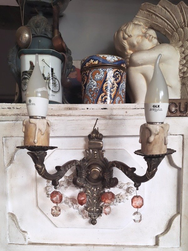 Producto - Aplique de bronce y caireles