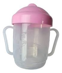 Producto - Vaso Antiderrame con Asa (Colores Surtidos)