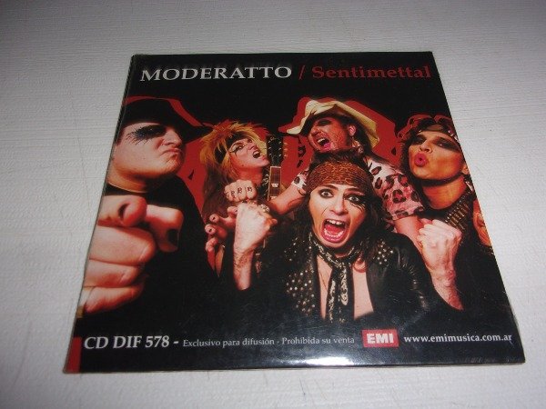 Producto - CD SINGLE DIFUSION MODERATTO SENTIMENTAL NUEVO ARG 35A