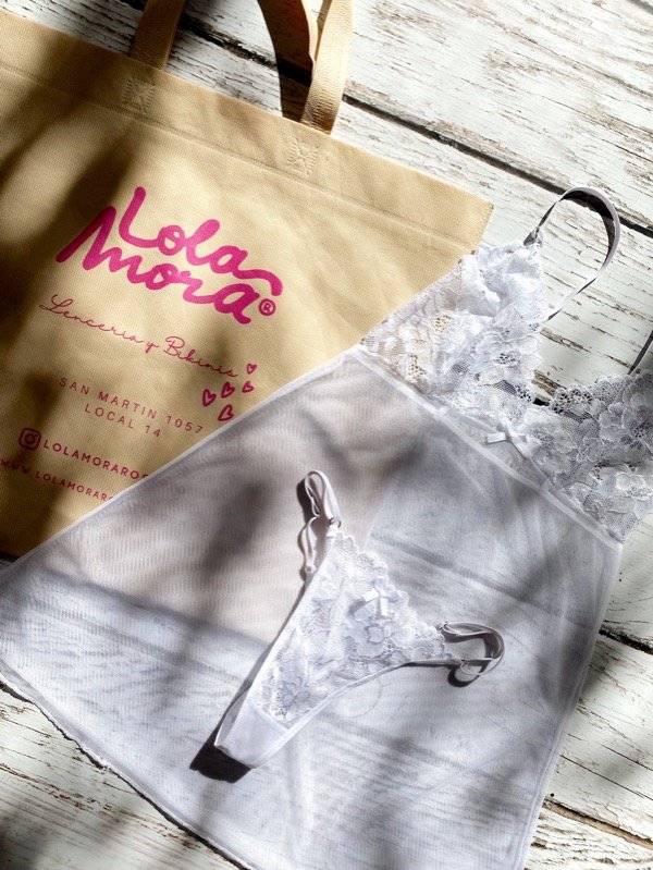 Producto - BABY DOLL CELI BLANCO