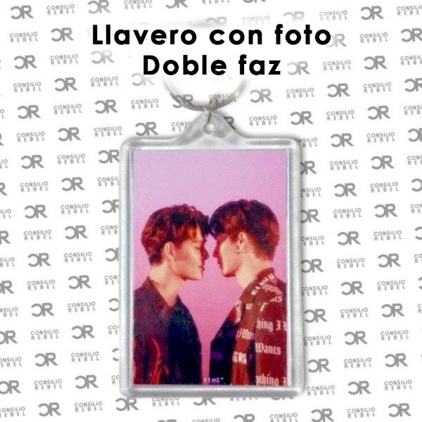 Producto - LLAVERO CON FOTO DOBLE FAZ [ UNIDAD ]