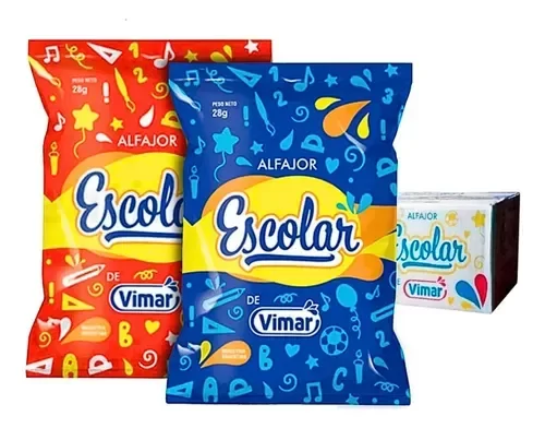 Producto - ALFAJOR ESCOLAR VIMAR 28g