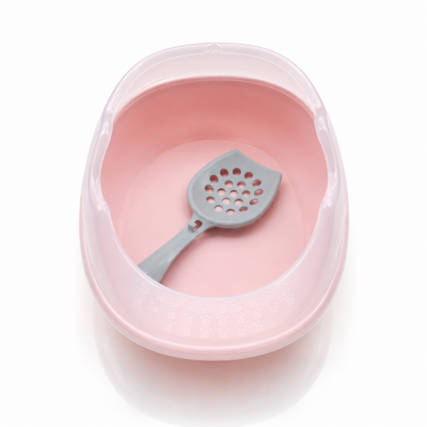 Producto - Bandeja Sanitaria Chica con Base Marco y Palita 25269 Pet Plast