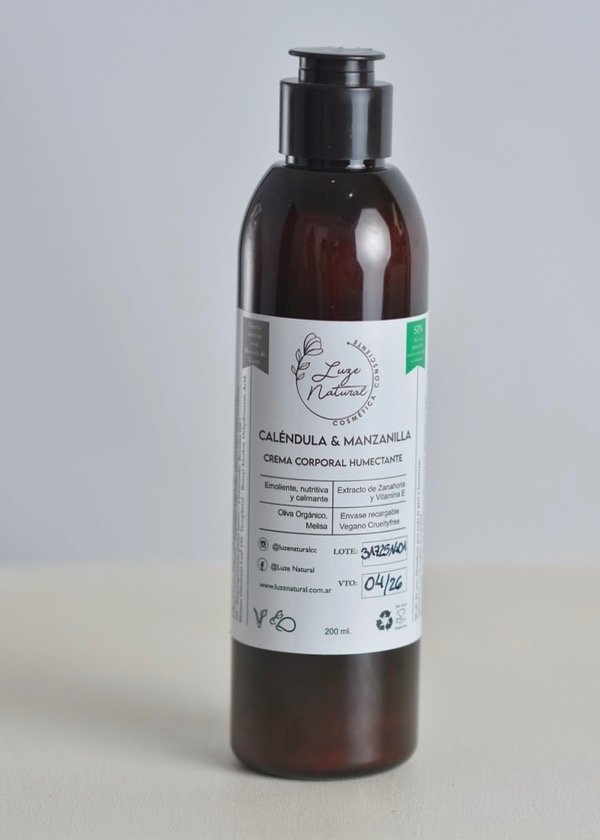 Producto - Nueva edición con Karité. Crema Corporal Caléndula y Manzanilla