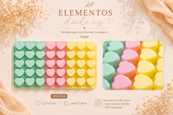 Producto - MOLDE CORAZONES PROFUNDOS