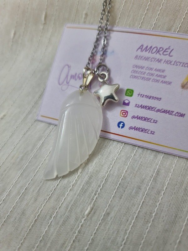 Producto - Collar Alita Onix Blanco