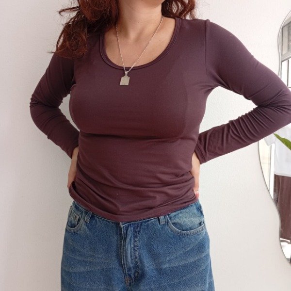 Producto - 405 - MANGA LARGA LISA MODAL SOFT