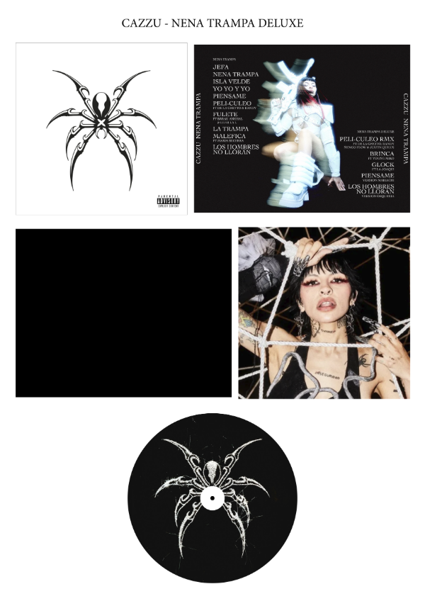 Producto - Cazzu "Nena Trampa Deluxe" CD Custom