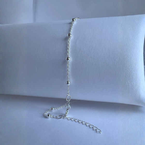 Producto - Tobillera de plata Isa