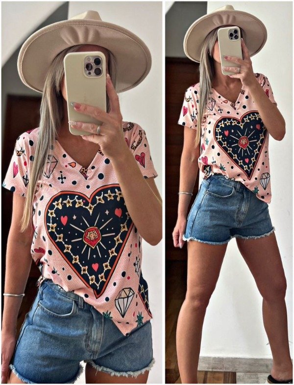 Producto - PREVENTA - Remera Vicky DIAMOND
