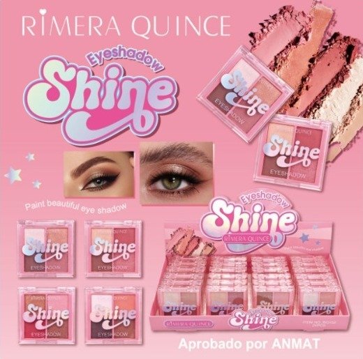 Producto - ILUMINADOR EN CUARTETO - RIMERA QUINCE -CAJA DE 24 UNIDADES