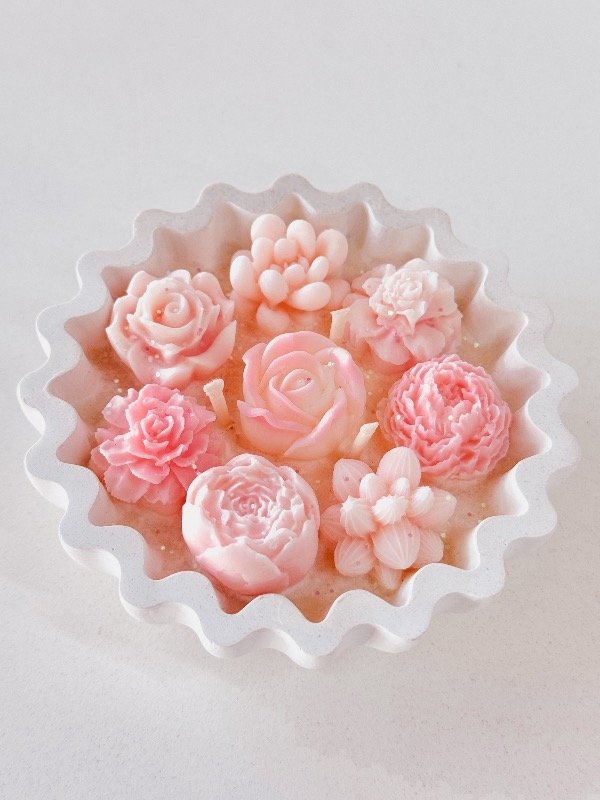 Producto - Vela Jardín floral