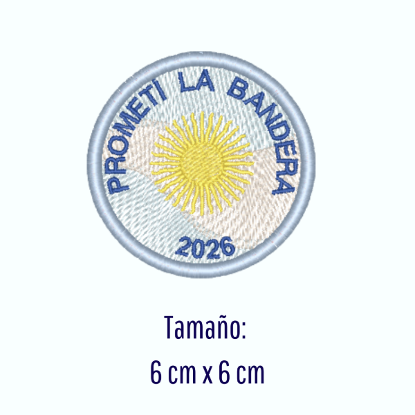 Producto - Matriz de Bordado - Promesas a la Bandera 2026 - Modelo 1 - Estilo ITH - 1