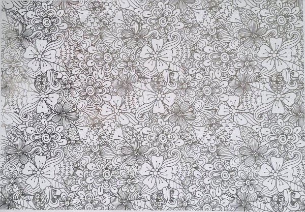 Producto - Fondo blanco foil plateado 62