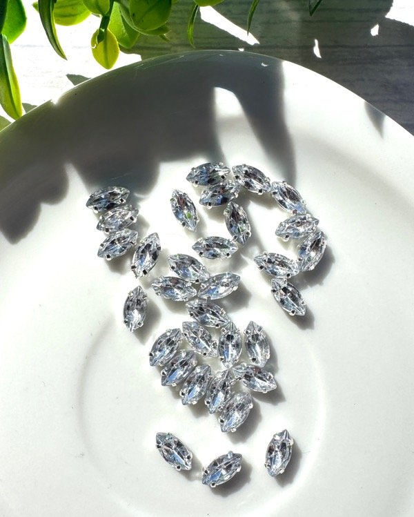 Producto - 5X10 NAVETTE MINI CRISTAL IMPORT.