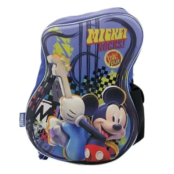 Producto - BL1217 MOCHILA MICKEY MOUSE EN FORMA DE GUITARRA 16PLG