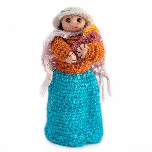 Producto - Amigurumi Cholita (Modelo 3)