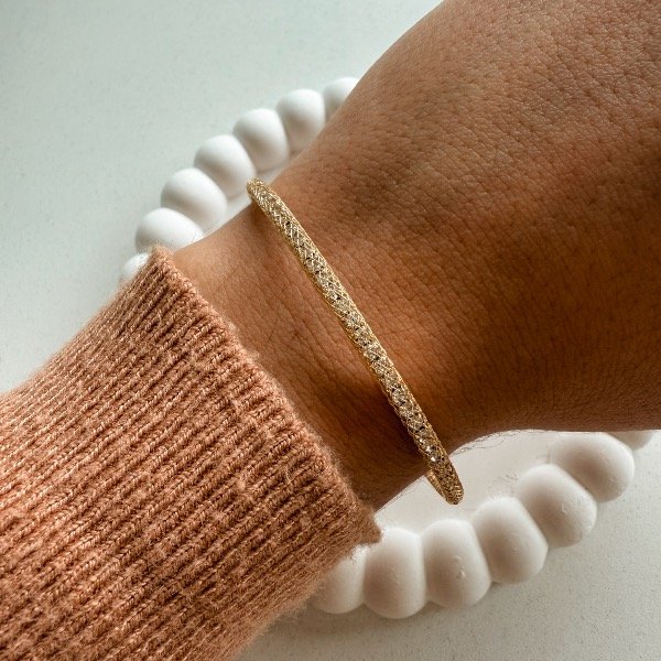 Producto - Pulsera de brish dorada - Fantasia