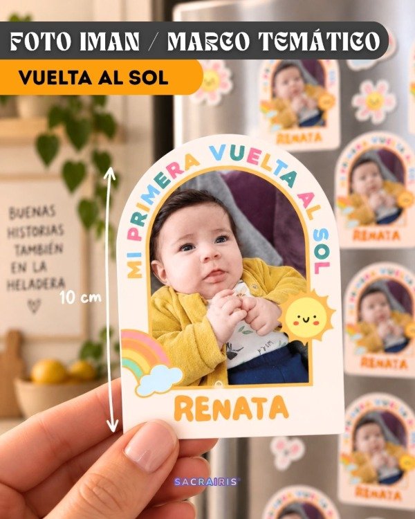 Producto - Foto Imán con Marco Temático - 0