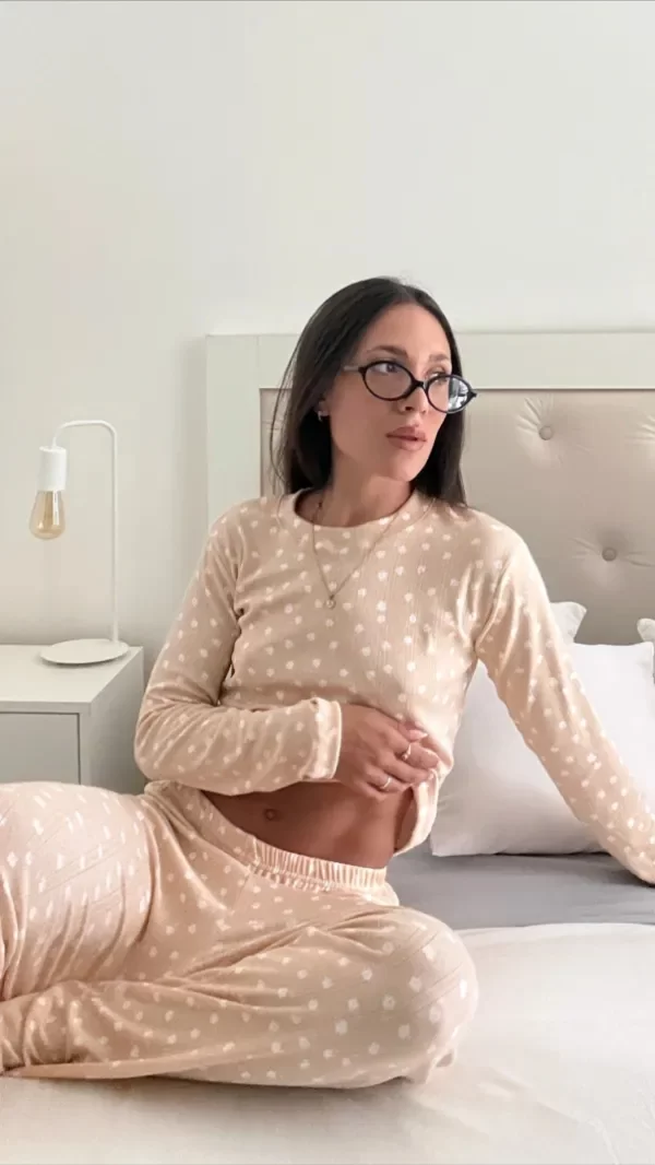 Producto - Pijama Largo Algodón Ratier Estampado