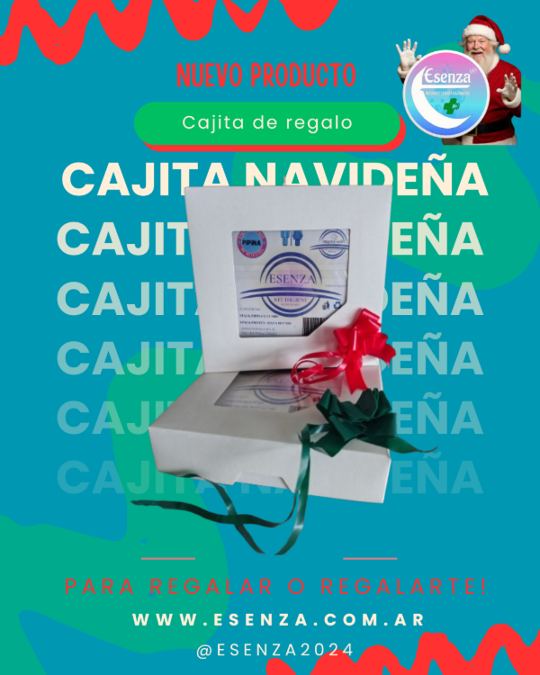 Producto - CAJITA REGALO NAVIDEÑA ESENZA